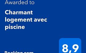 Charmant Logement Avec Piscine